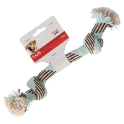 Touw hond kleur 2 knopen klein