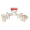 Touw hond wit 2 knopen x-large