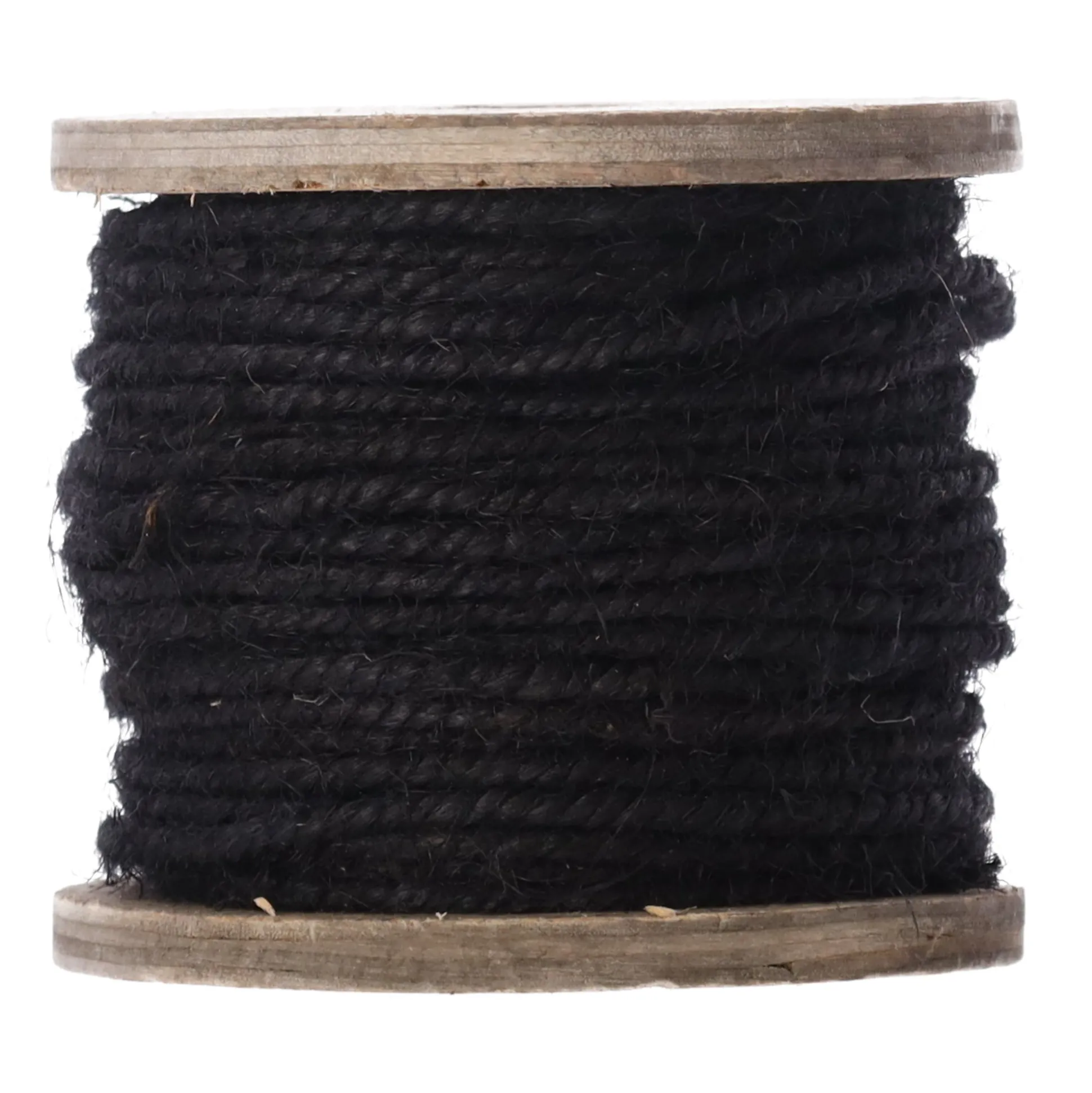 Touw jute 130g op spoel zwart