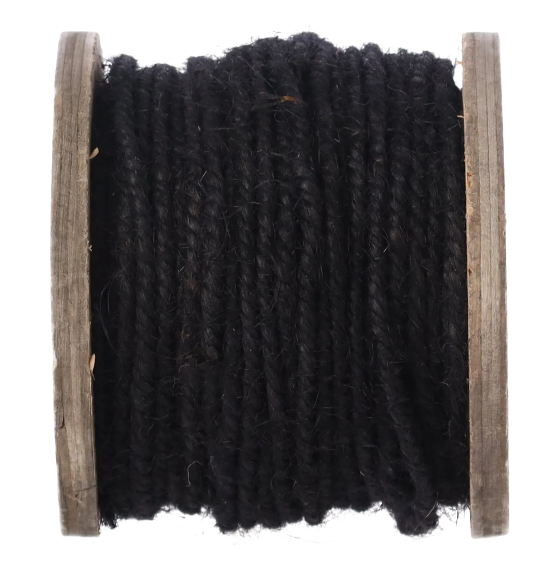 Touw jute 130g op spoel zwart