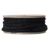 Touw jute zwart 1 x 700 cm spoel