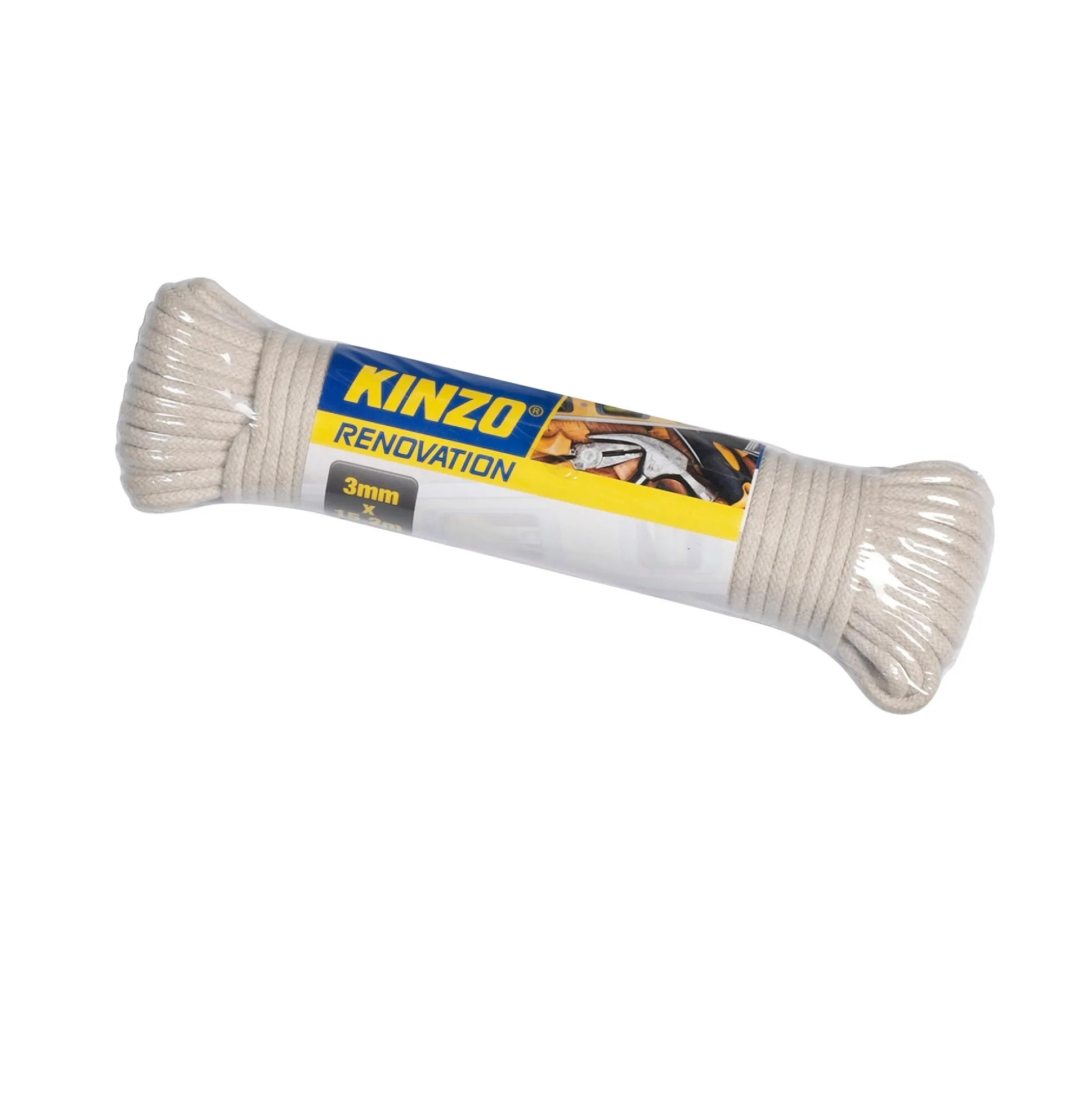 Touw 3mm x 15m Kinzo