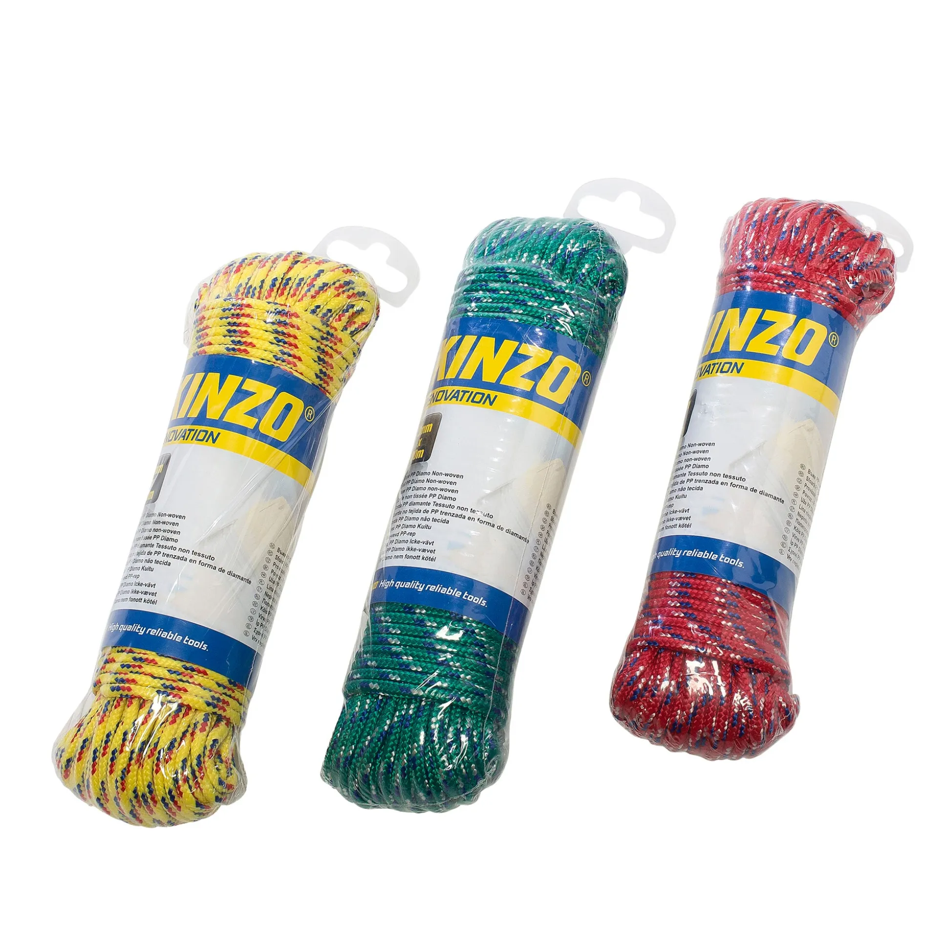Touw 3mmx30m assorti Kinzo