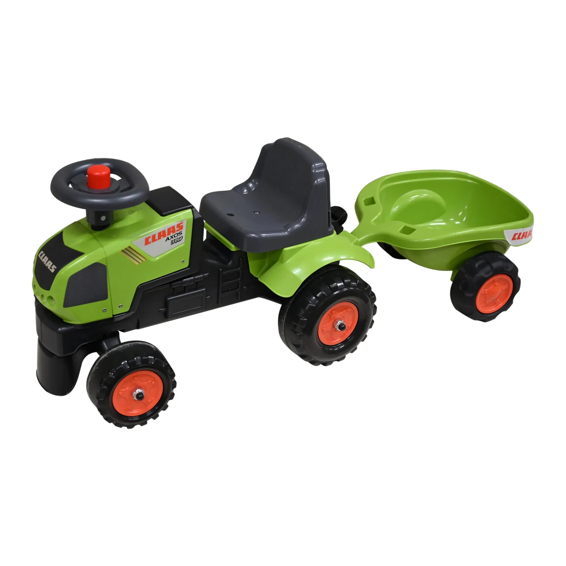 Tractor met aanhanger Axos 310