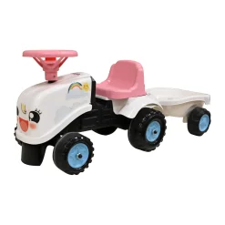 Tractor met aanhanger Rainbow