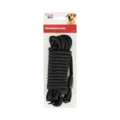 Trainingslijn hond 8mm 5M zwart