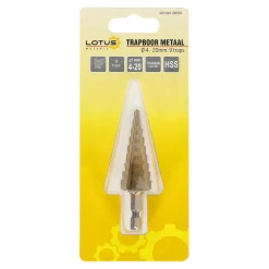 Trapboor metaal 4-20 mm 9T Lotus