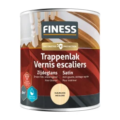 Trappenlak kleurloos 750ml Finess
