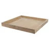 Tray antique grey 40 x 40 cm