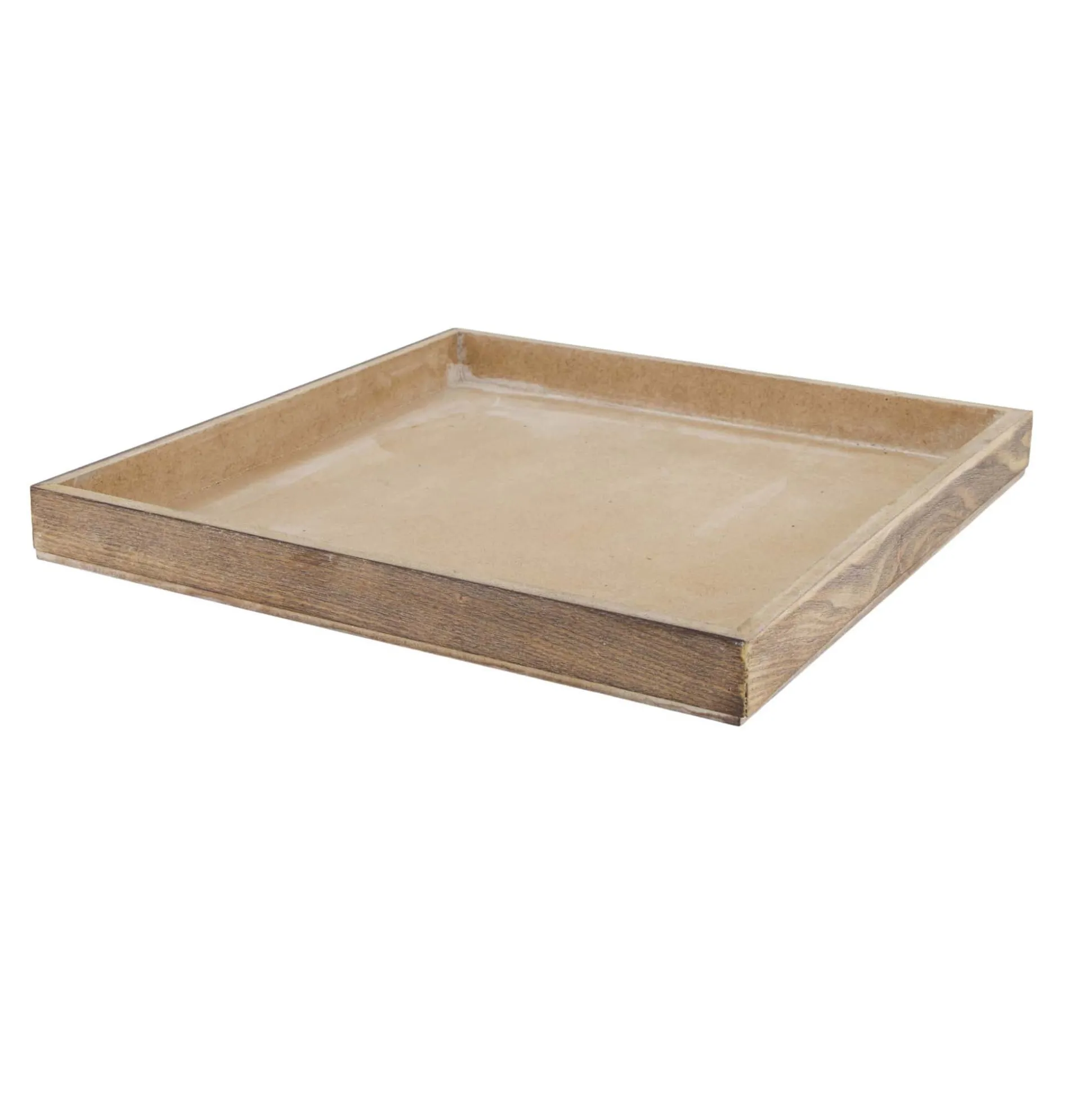 Tray antique grey 40 x 40 cm
