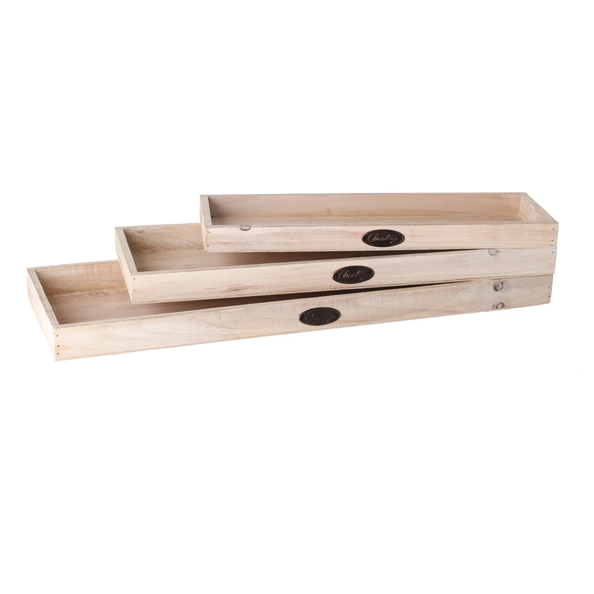 Tray hout Anneleen 41 x 17 cm