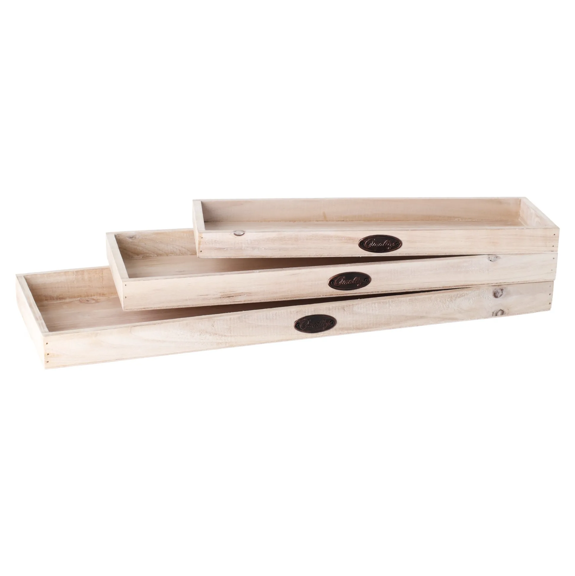 Tray hout Anneleen 42 x 14 cm