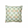 Trivia green O298 50x50 pillow