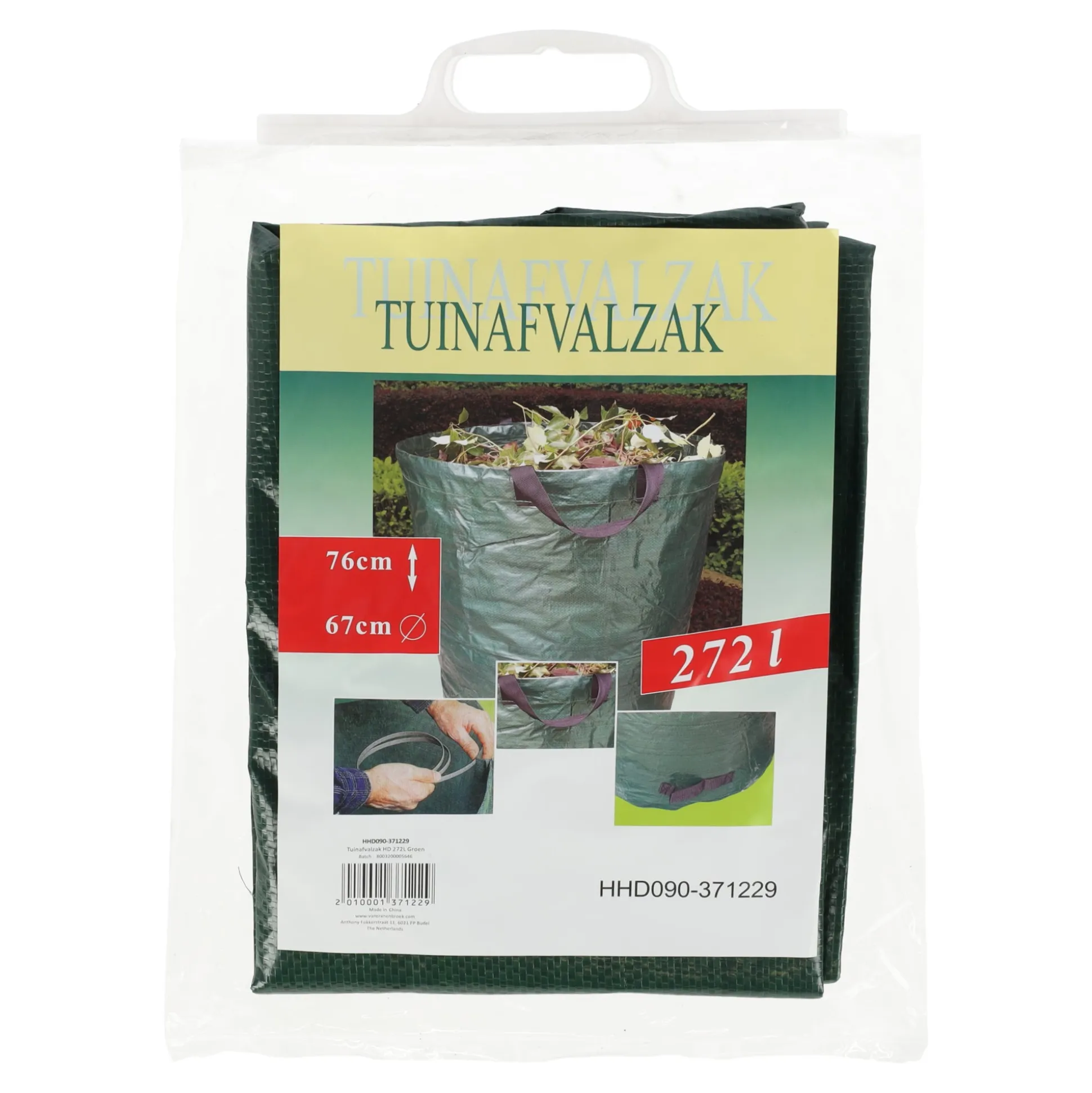 Tuinafvalzak HD 272L groen