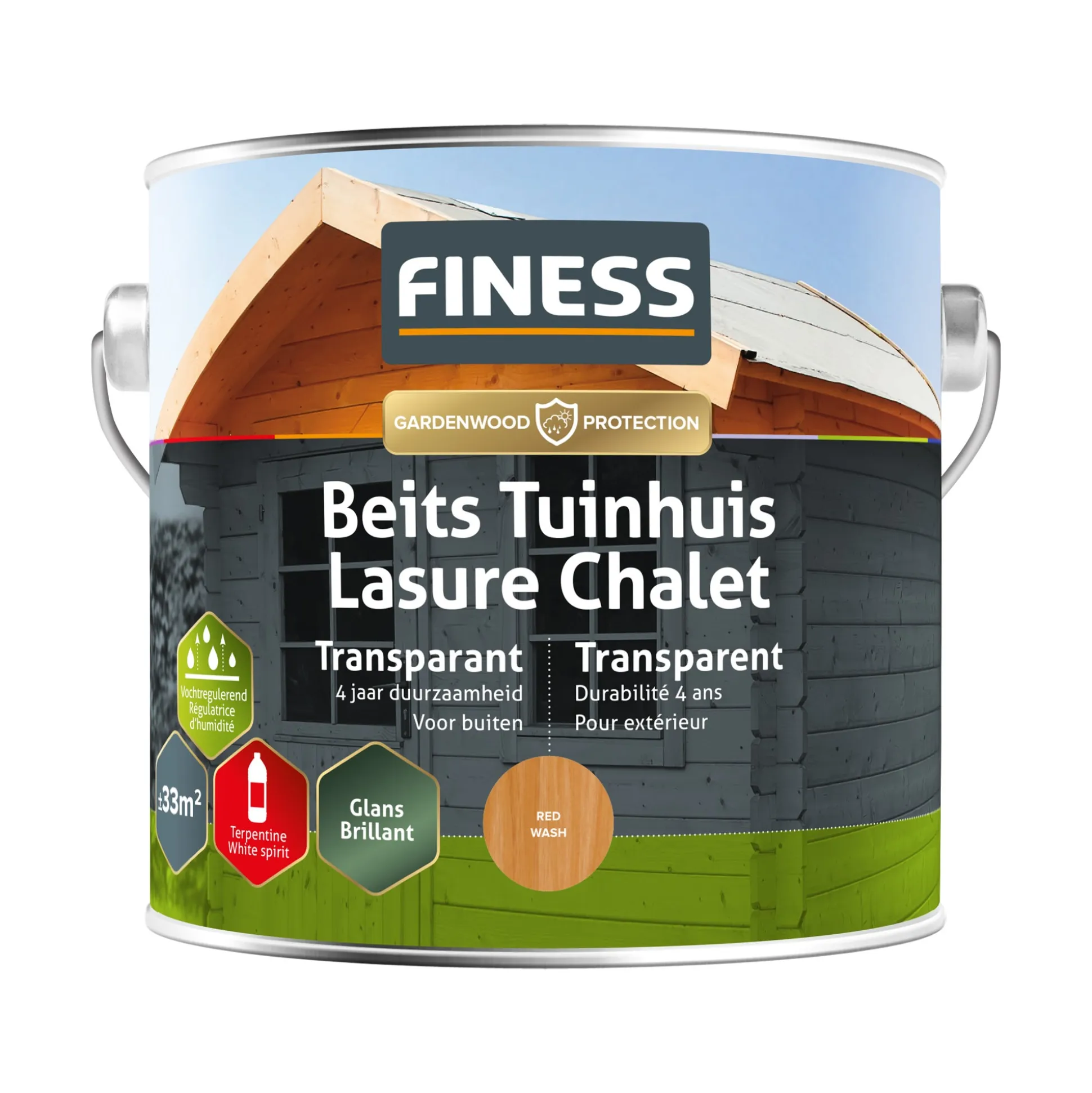 Tuinbeits TR red cedar 2538 2.5L Finess