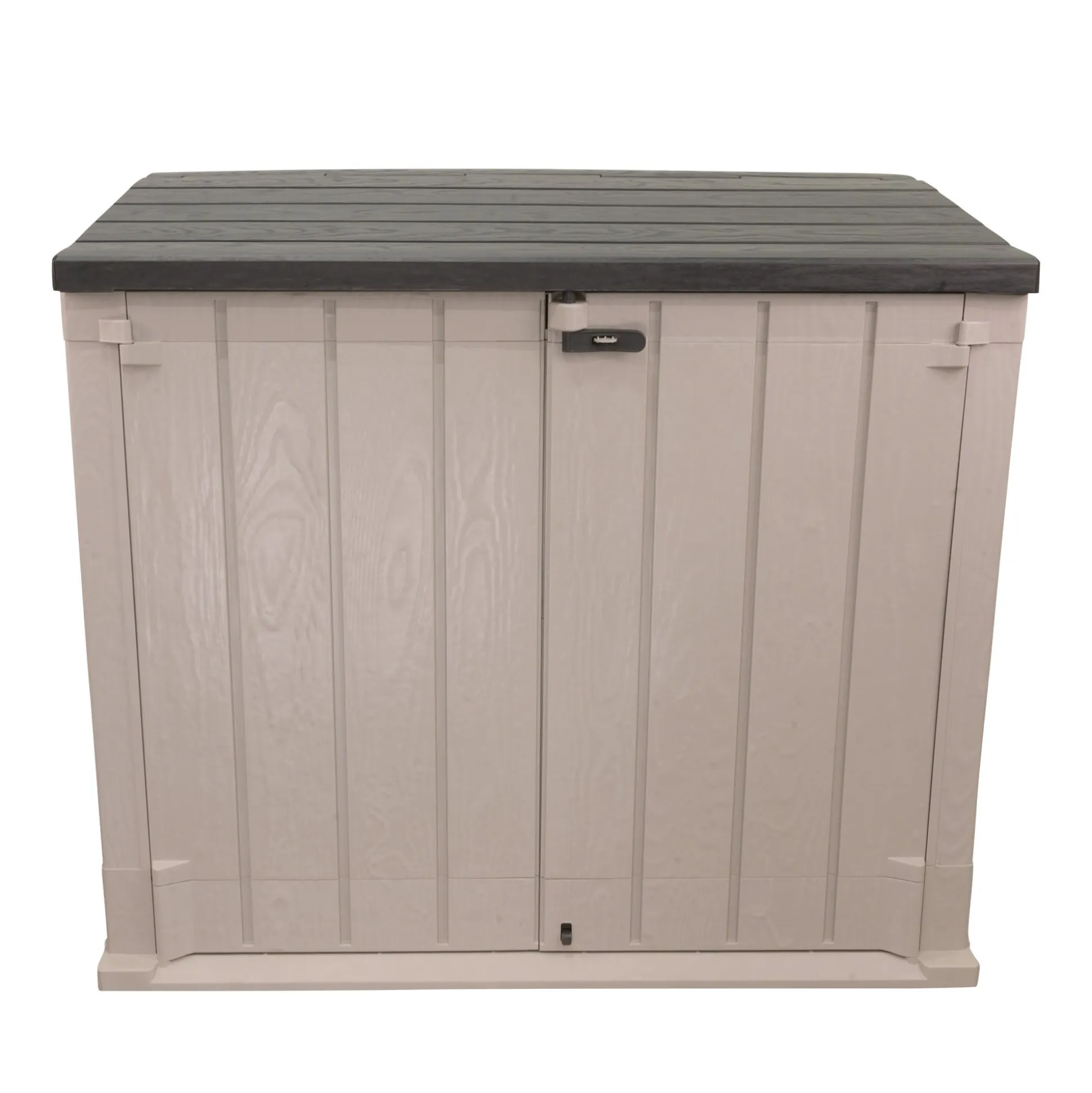 Tuinbox stora way XL warm grijs/antra