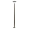 Tuinpaal Belluno RVS Hoogte 120 cm Diamant