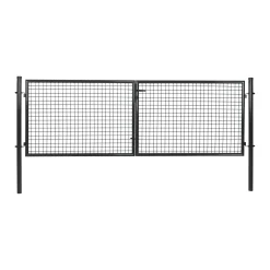Tuinpoort dubbel 3M H100 zwart Bel Garden