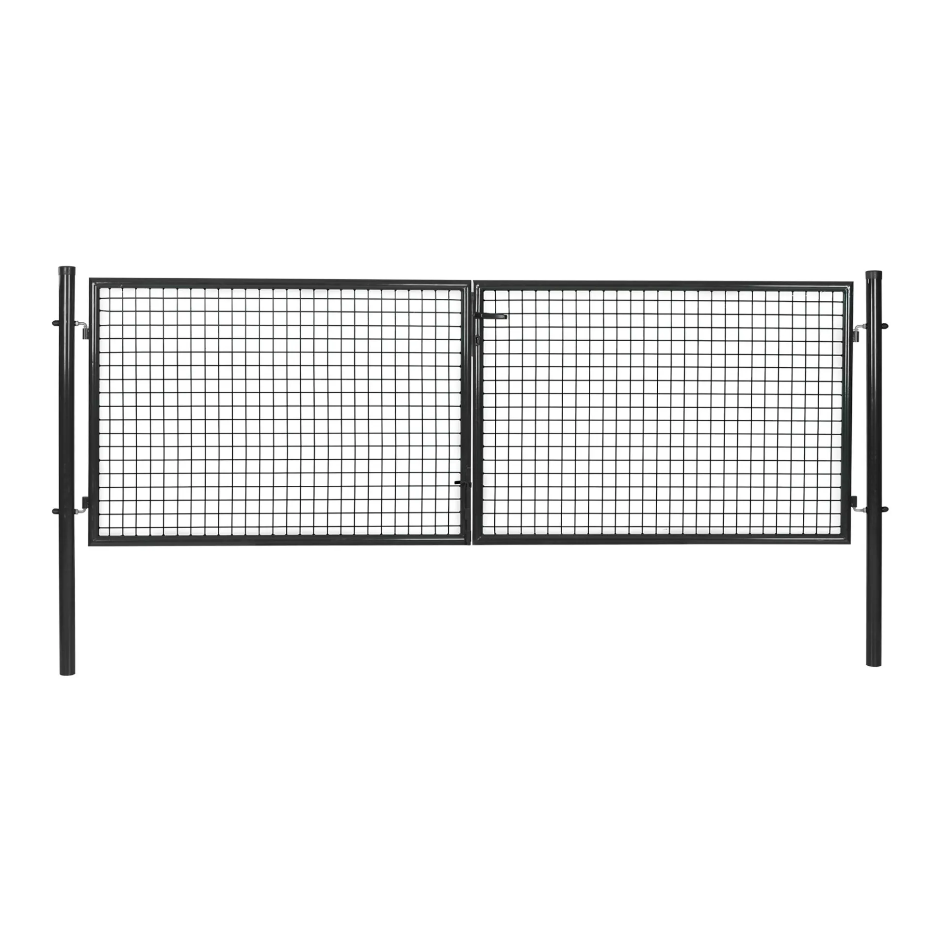 Tuinpoort dubbel 3M H100 zwart Bel Garden