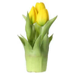 Tulp bosje geel 20 cm