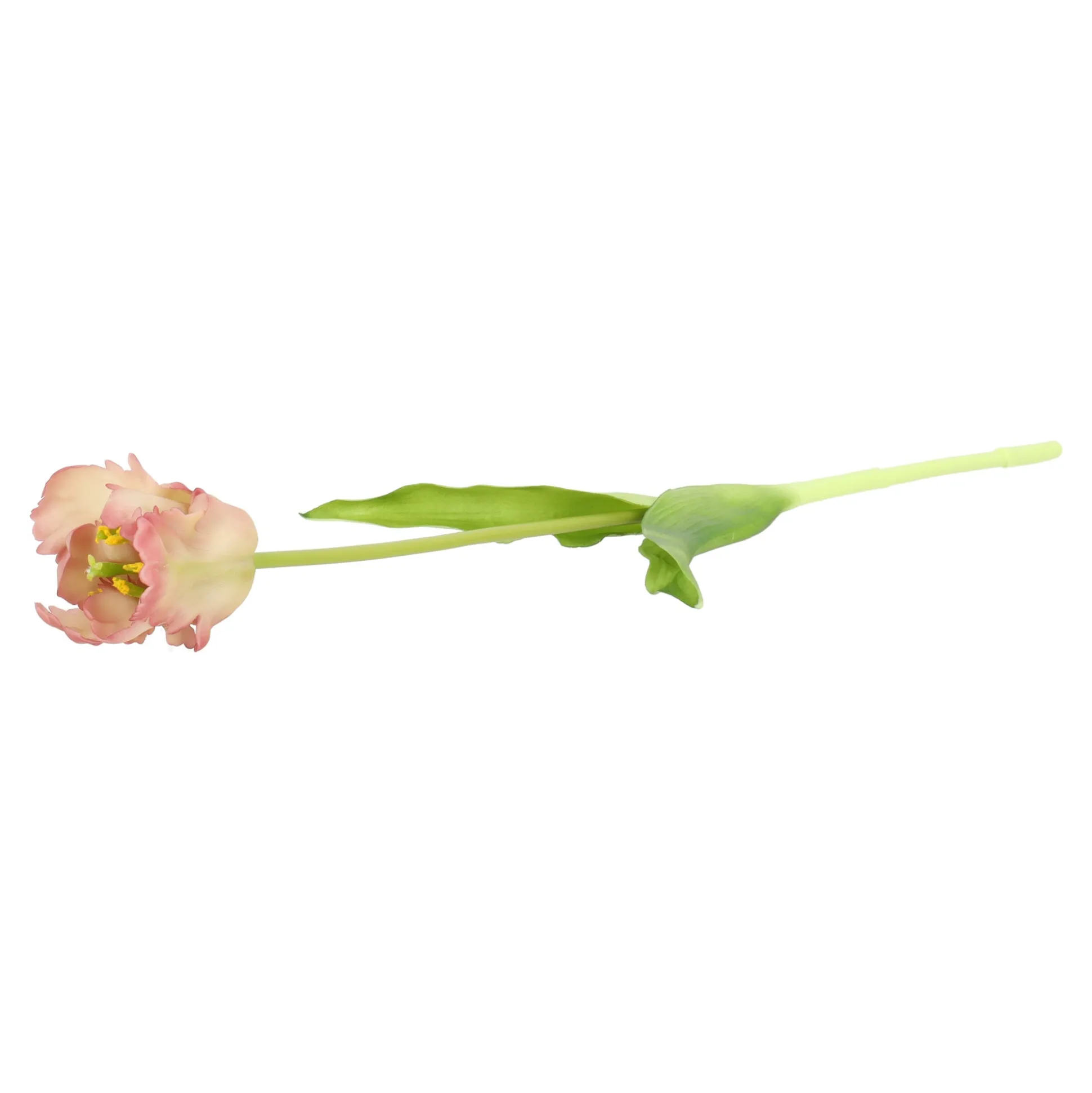 Tulp papegaai real touch 62 cm roze