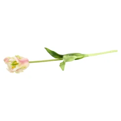 Tulp papegaai real touch 62 cm licht roze
