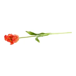 Tulp papegaai real touch 62 cm oranje