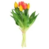 Tulp sil touch 32 cm oranje