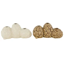 Vaas dennenappel 22x9x10cm