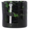 Vaas glas groen 10 x 10 cm