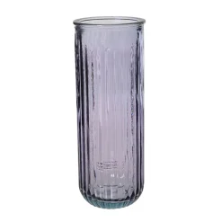 Vaas glas lila 28 cm
