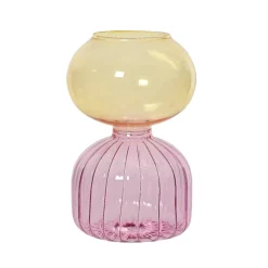 Vaas glas multi 19 cm