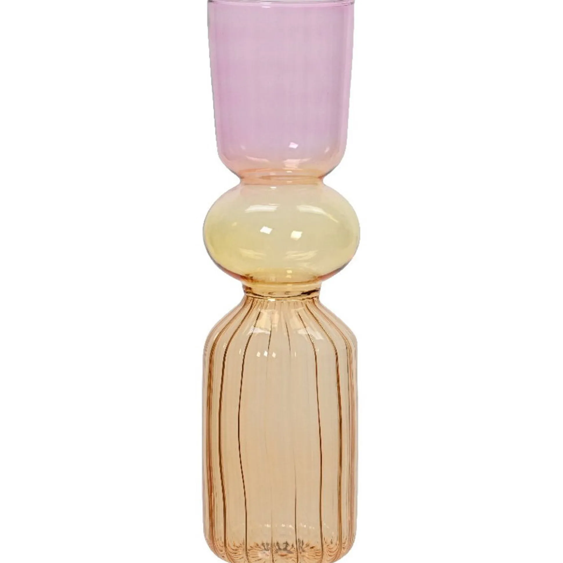 Vaas glas multi 30 cm
