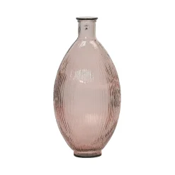 Vaas glas recycle terra 61 cm