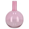 Vaas glas roze 32 cm
