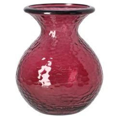 Vaas glas Verdal bordeau x 18 x 15 cm