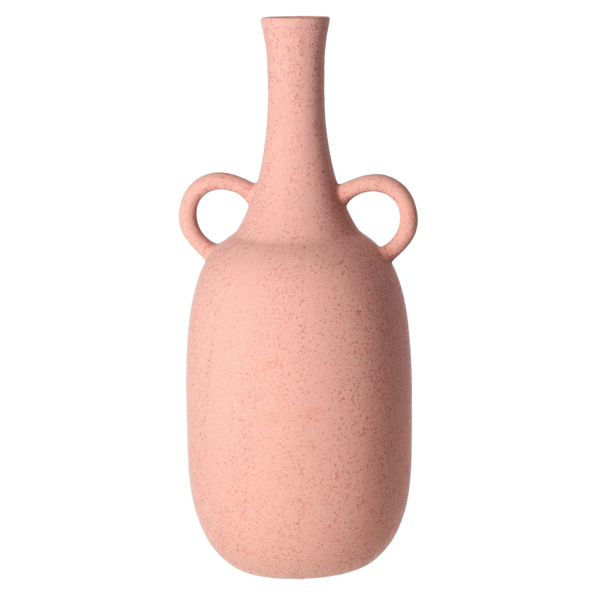 Vaas keramiek roze 39 cm