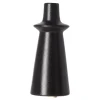 Vaas keramiek zwart 20 cm