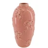 Vaas strik roze 17 x 35 cm