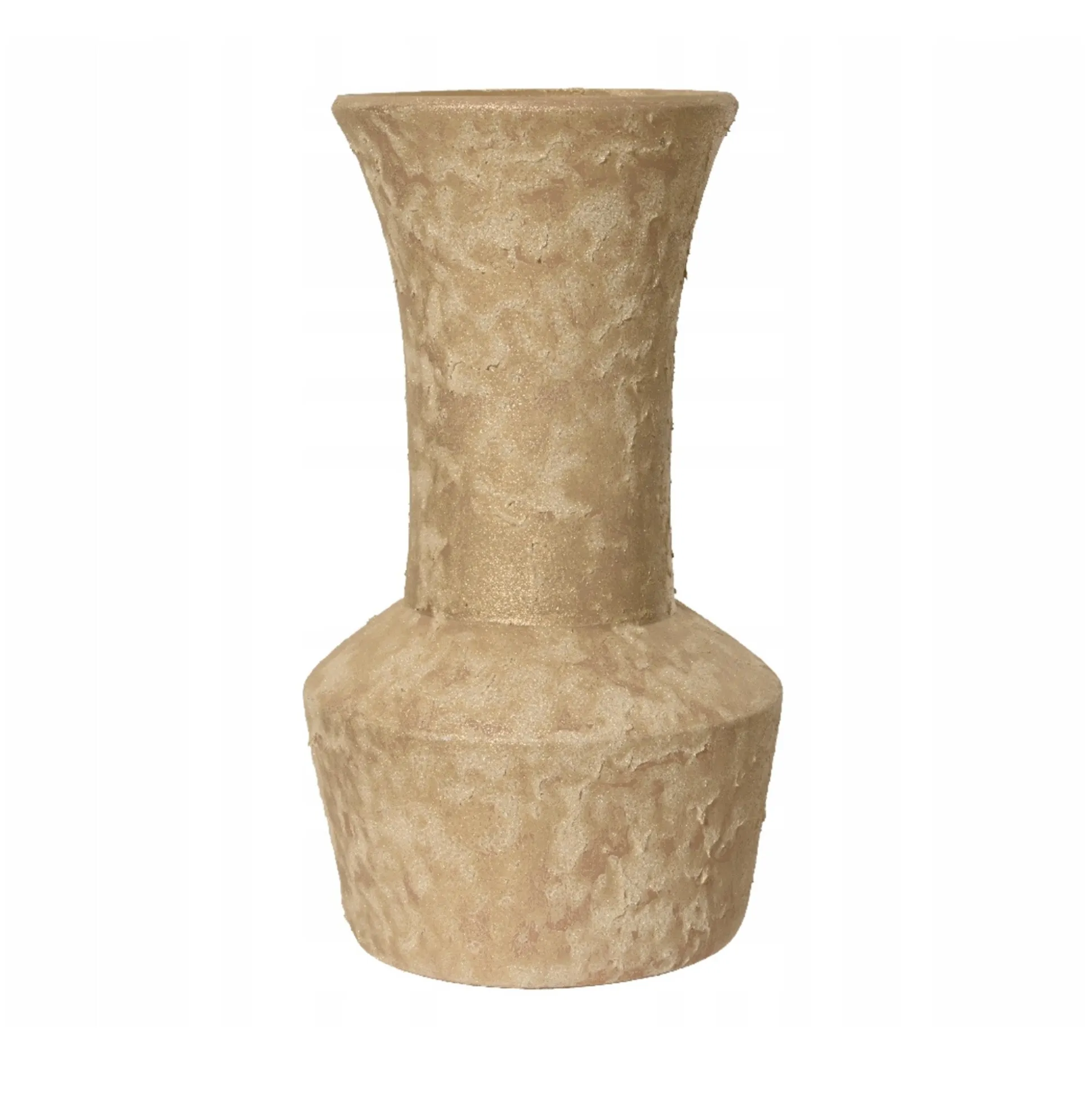 Vaas terra goud 30 cm