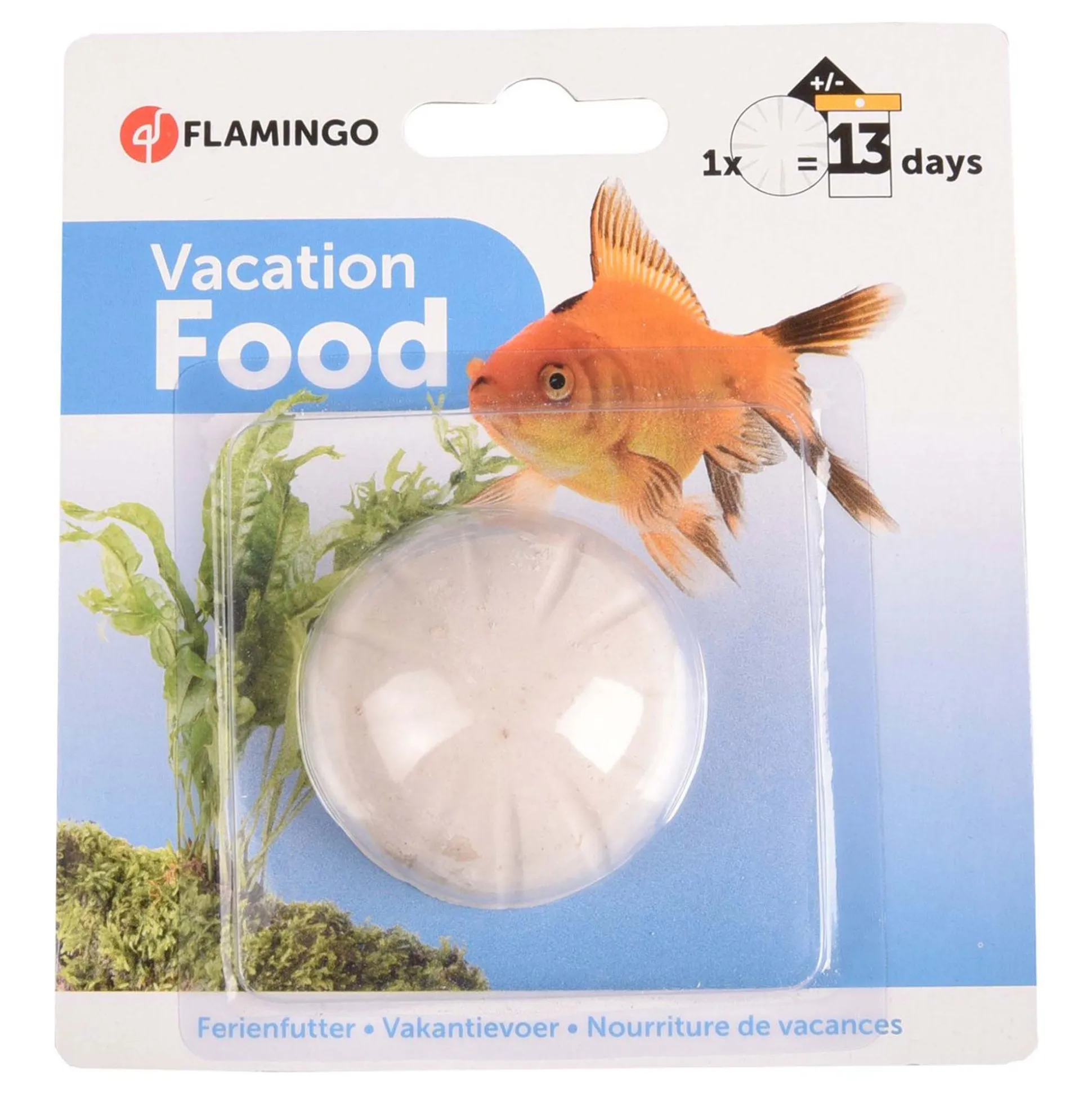 Vakantievoer voor siervissen