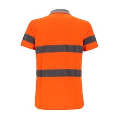 Veiligheidspolo Cresco oranje S