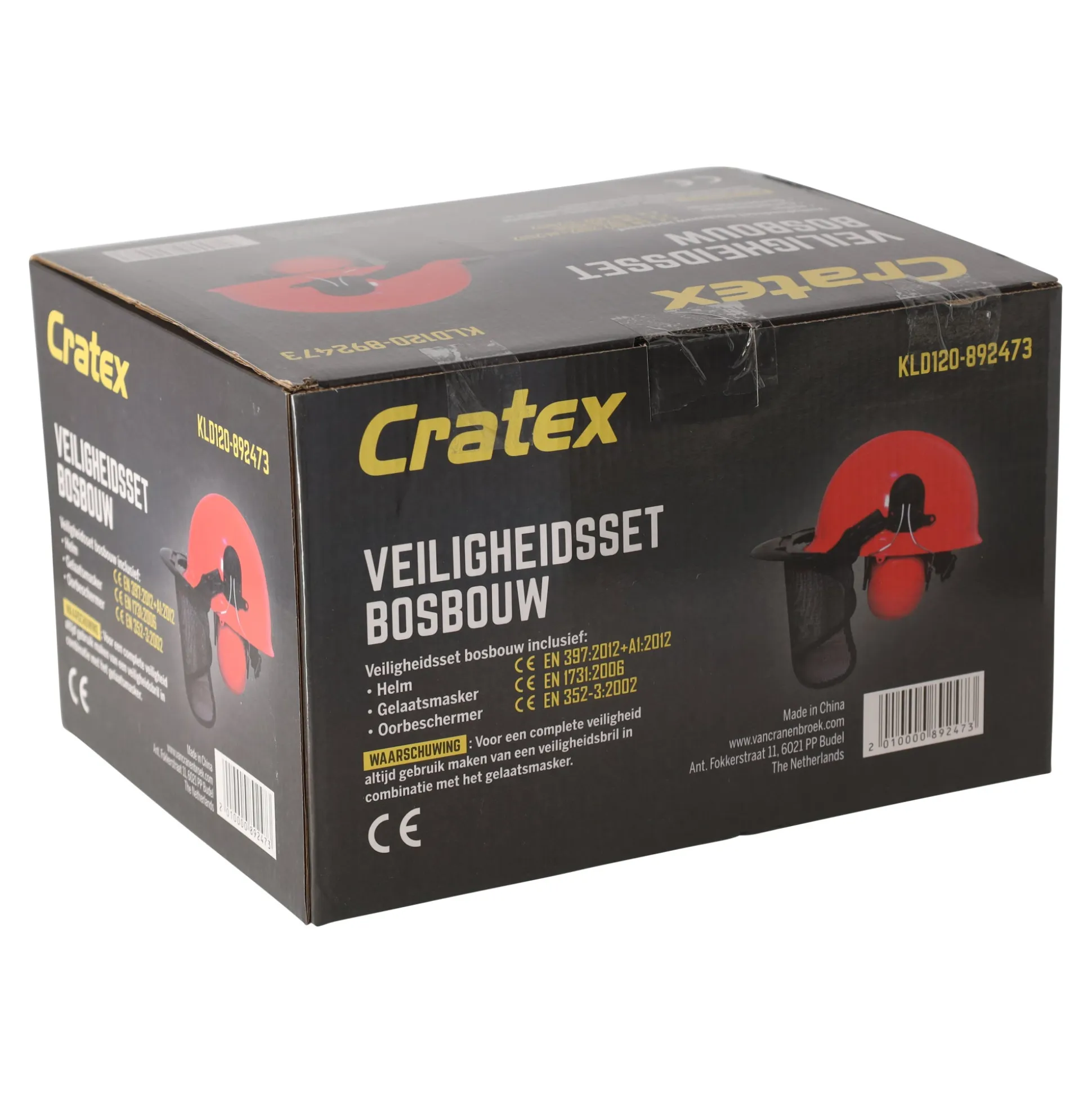 Veiligheidsset bosbouw Cratex