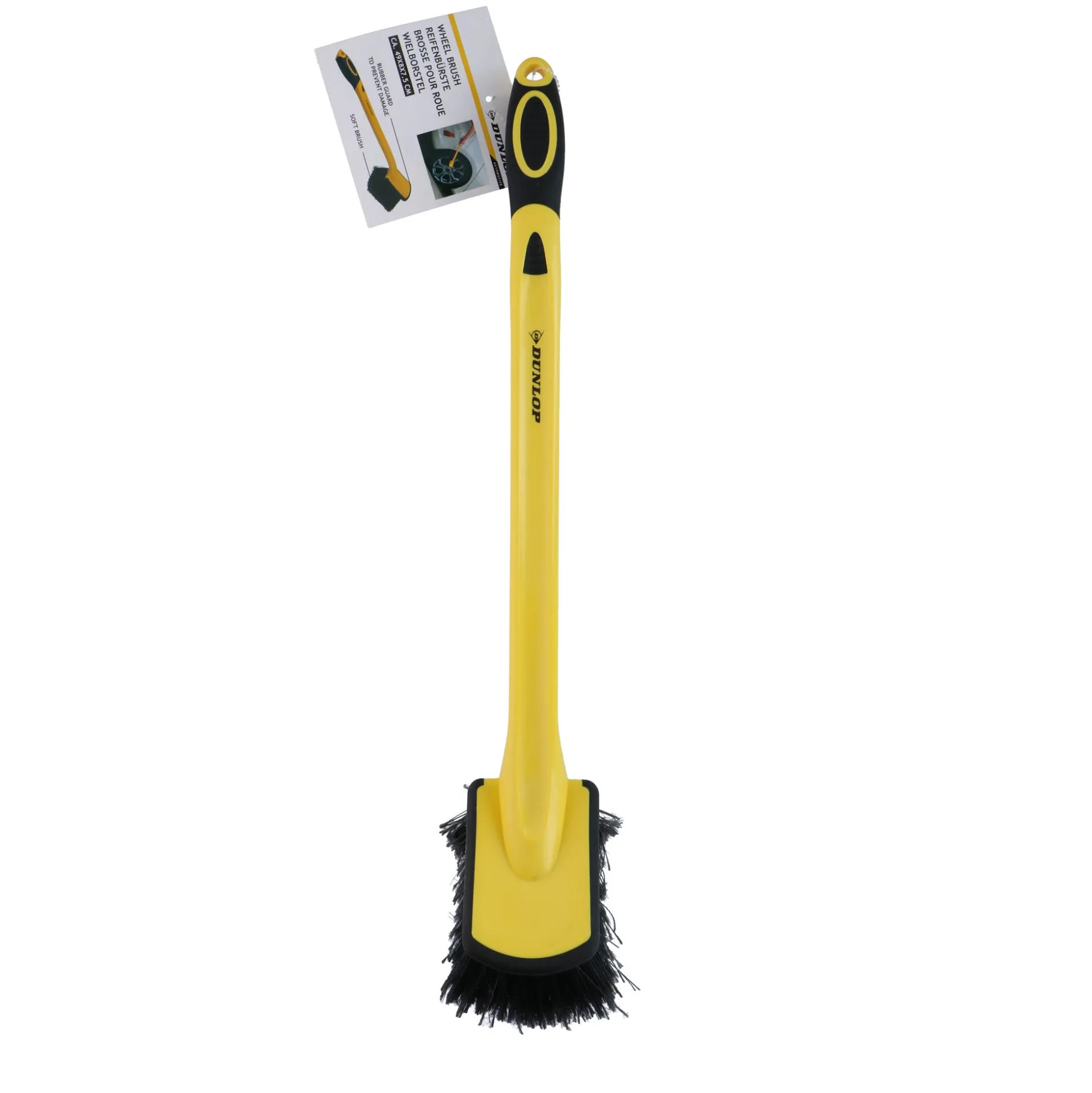 Velgenborstel+handvat 49cm Dunlop
