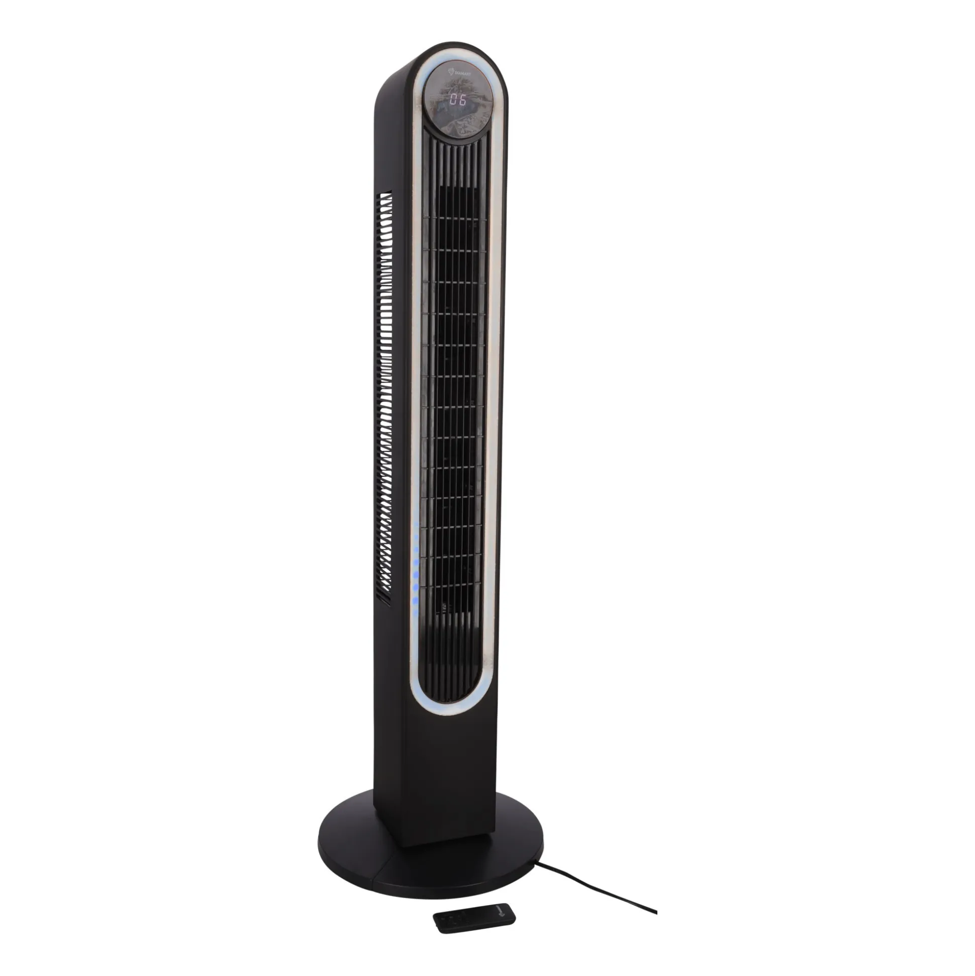 Ventilator toren luxe met licht Diamant