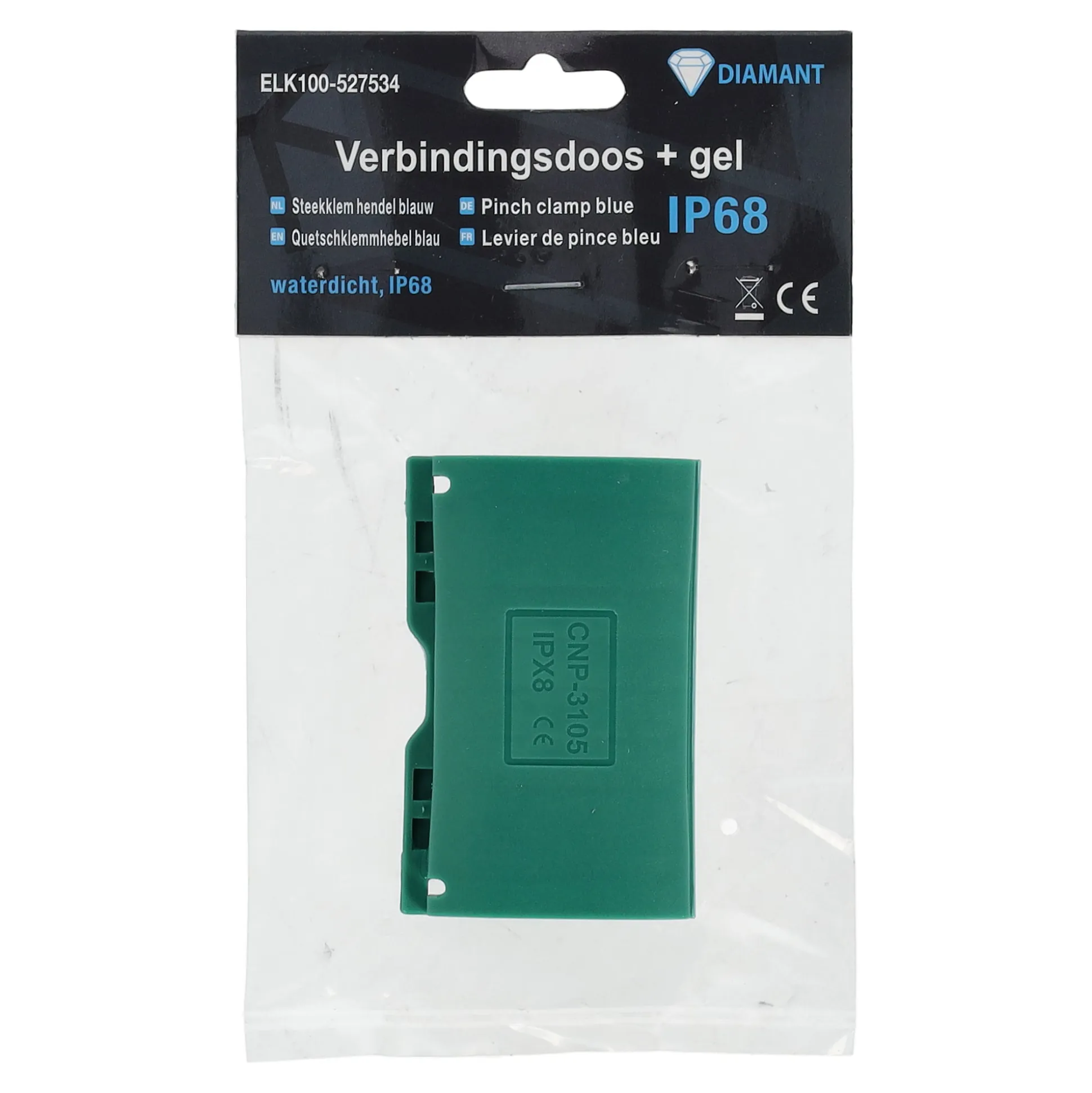 Verbindingsdoos met gel IP68