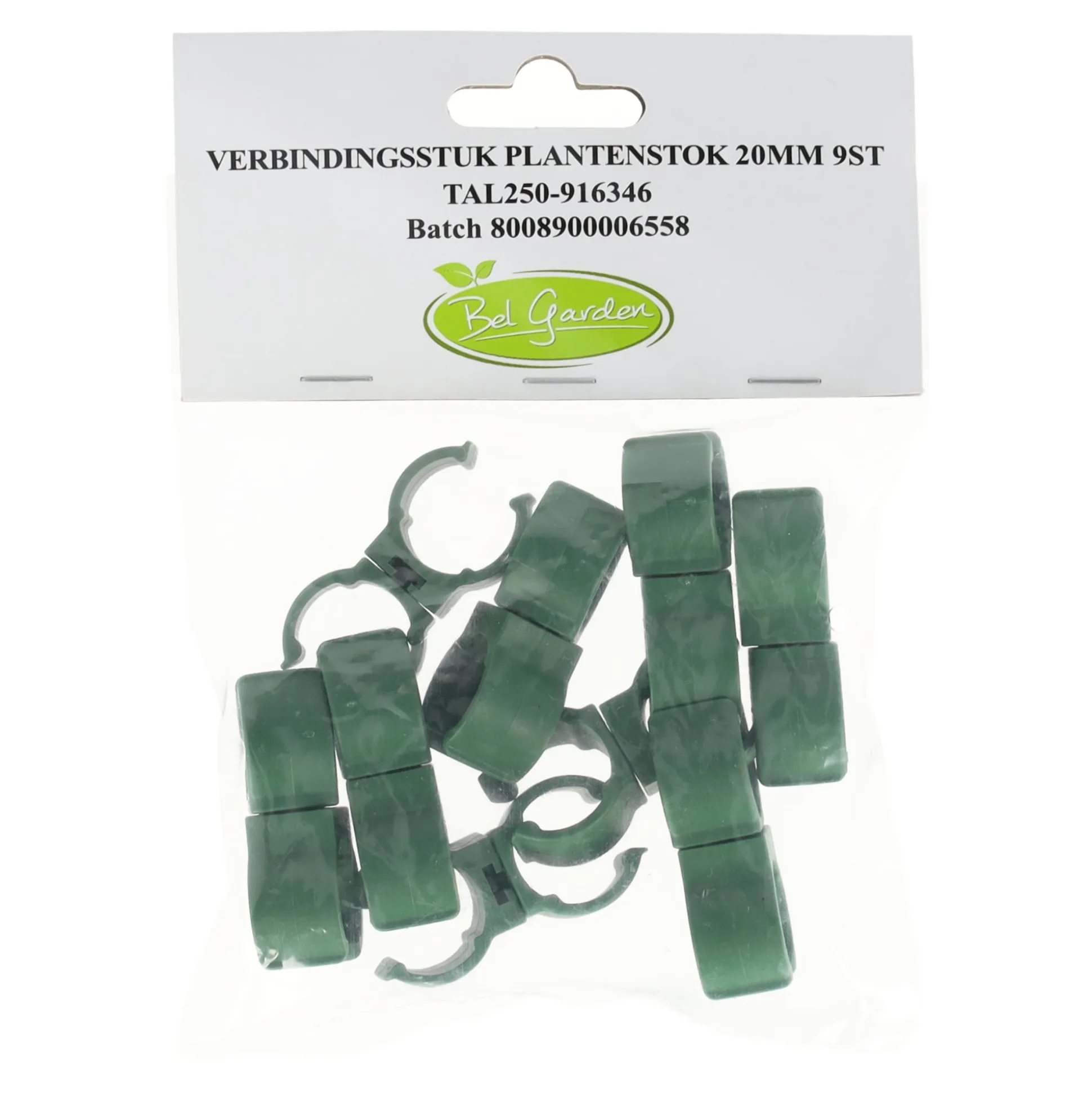 Verbindingsstuk plantenstok 20mm 9st Bel Garden