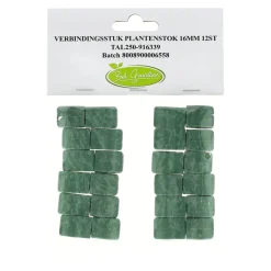 Verbindingsstuk plantenstok 16mm 12st Bel Garden