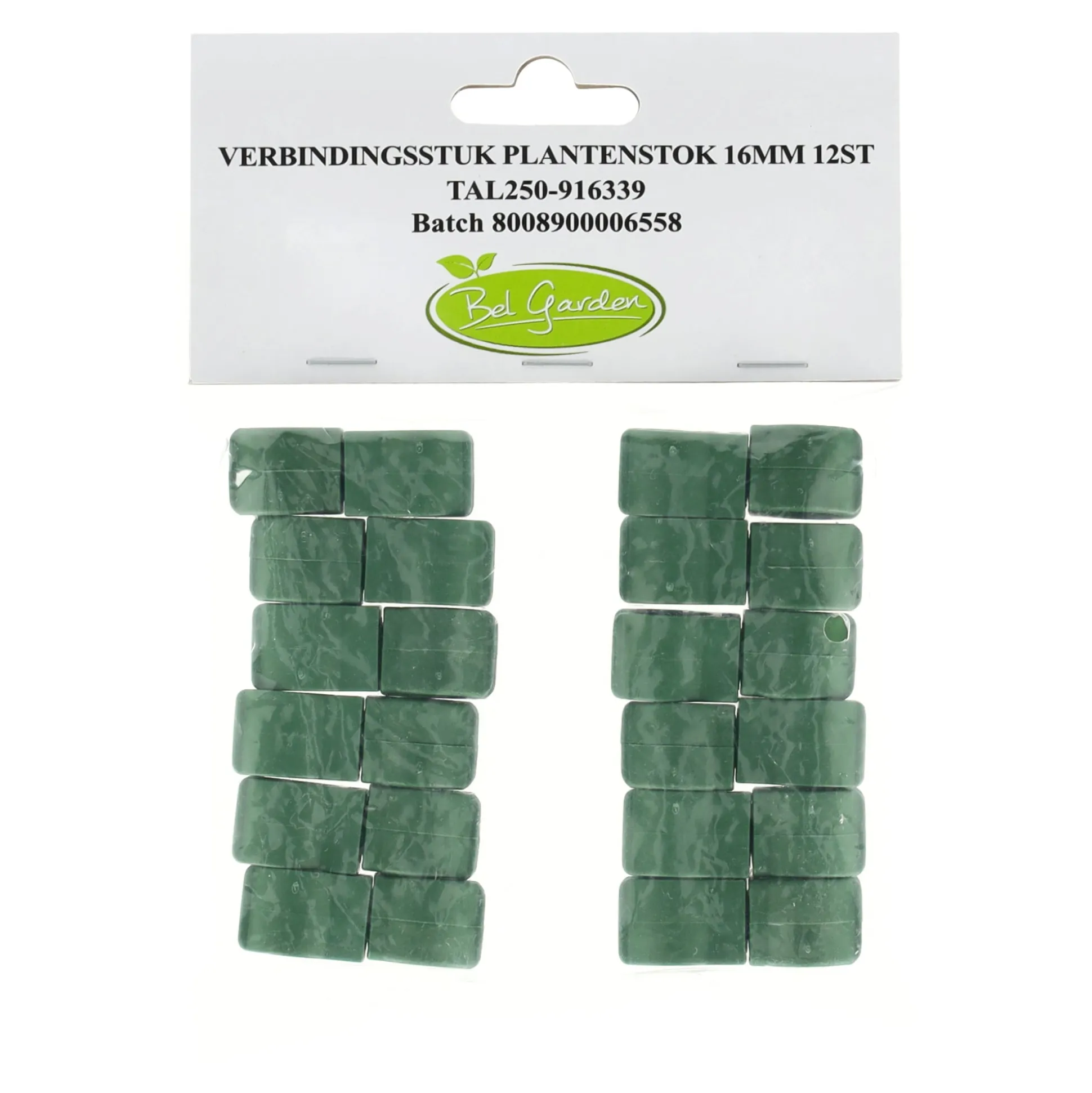 Verbindingsstuk plantenstok 16mm 12st Bel Garden