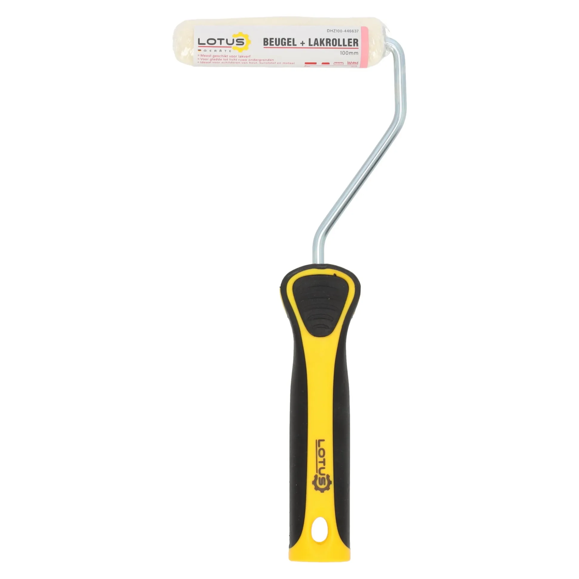 Verfbeugel met lakroller extra fijn 100 mm Lotus